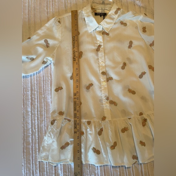 DKNY Peplum Blouse - Picture 8 of 10